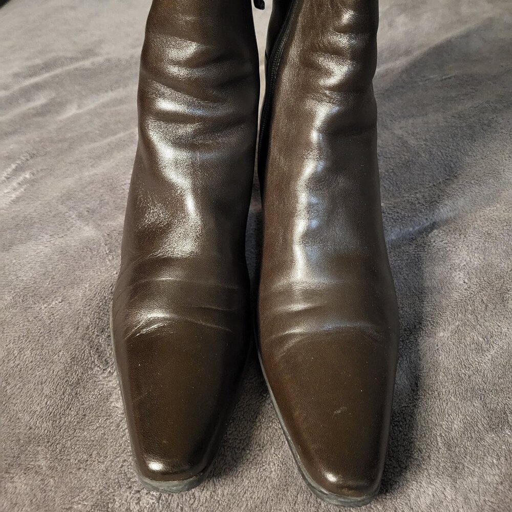 PRADA Boots Size 40 / US 10 Brown